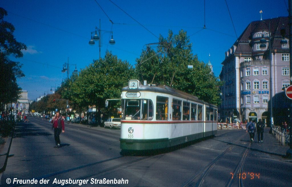 Wagen 535 am Königsplatz