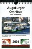 Kalender 2024 der Augsburger Omnibus und Umgebung