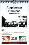 Kalender 2026 der Augsburger Omnibus und Umgebung