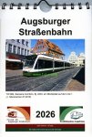 Kalender 2026 der Augsburger Straßenbahn