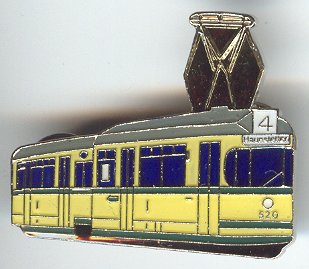 Anstecknadel Augsburg MAN GRW TW 520 - zum Schließen ins Bild klicken